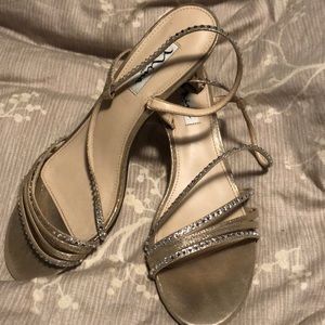 Champagne colored heels